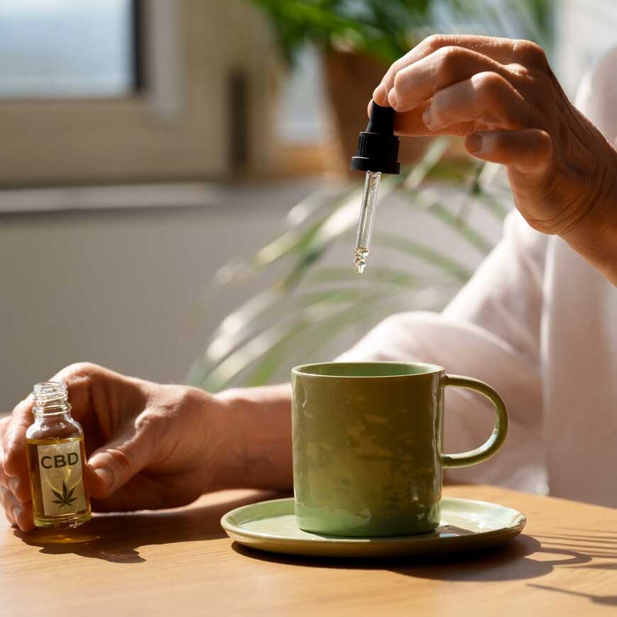 Premium CBD-infused coffee